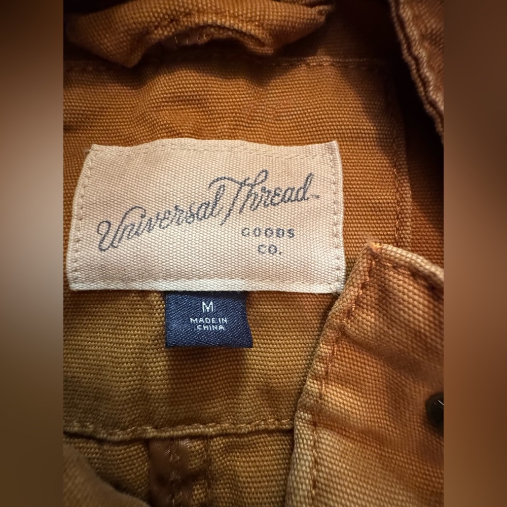 NWOT Universal threads Women's orange Hooded Jacket - Picture 2 of 3